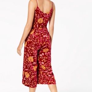 Nanette Lepore Pants - NWT Nanette Lepore Velvet Floral Jumpsuit Nanette Lepore Pants - NWT Nanette Lepore Velvet Floral Jumpsuit